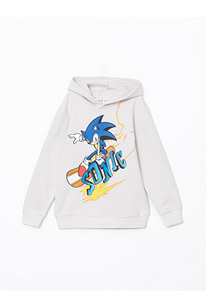 LC Waikiki Hanorac gros pentru băieți cu imprimeu Sonic de sezon nou