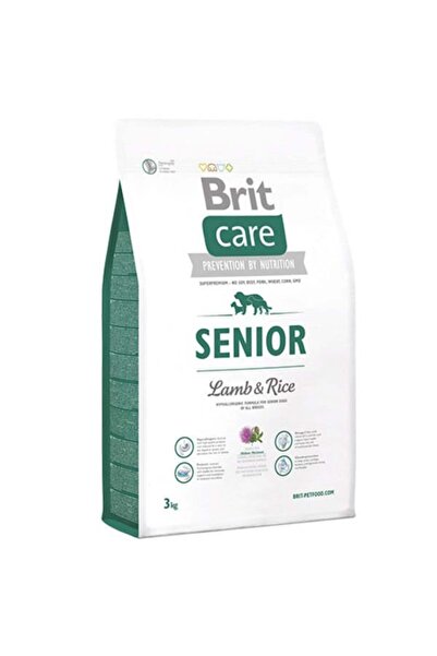 Brit Care Yaşlı Köpekler İçin, Tek Proteinli, Hipoalerjenik, Kuzu Etli Kuru M...