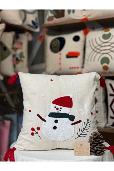 Home Cotton Pillow Cover Punch Throw Pillow 2-Piece Throw Pillow Cover