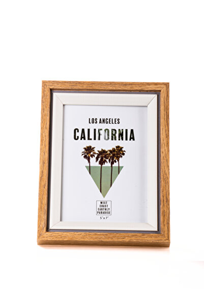 MUKKO HOME Wooden Desktop Photo Frame - 13X18 cm