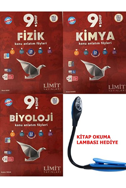 Limit Yayınları 2024-2025 9 Sınıf F-K-B Yeni Maarif Modeli GÜNCEL Videolu Kon...