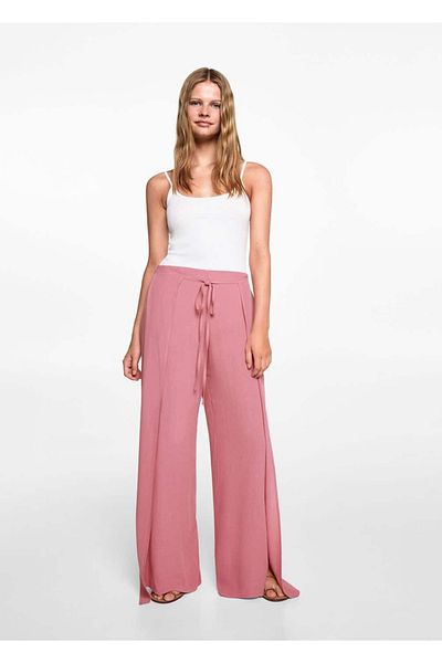 Mango Teen Palazzo Pants with Slits
