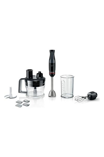Bosch Series 4, Hand Blender, Ergomaster, 1000 W, Black, Anthracite Msm4B674 Compatible