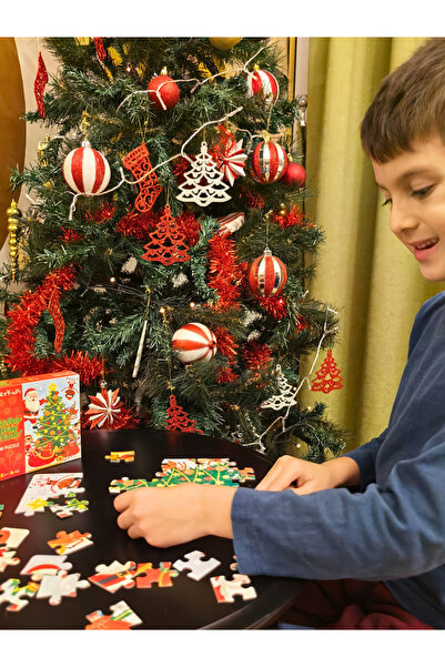 DoerKids Happy New Year Yılbaşı Mini Puzzle | 3-7 Yaş - 40 Parça