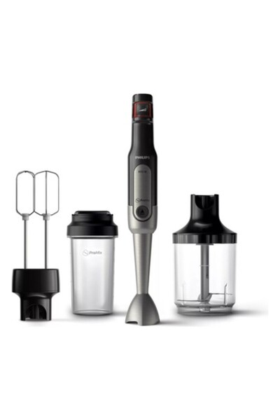 Philips li Mutfak Robotu Seti Çok Amaçlı Blender Set Siyah Xl Plastik Beyaz
