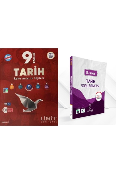 Limit Yayınları 2024-2025 9 Sınıf Tarih Yeni Maarif Modeli GÜNCEL Limit Konu ...