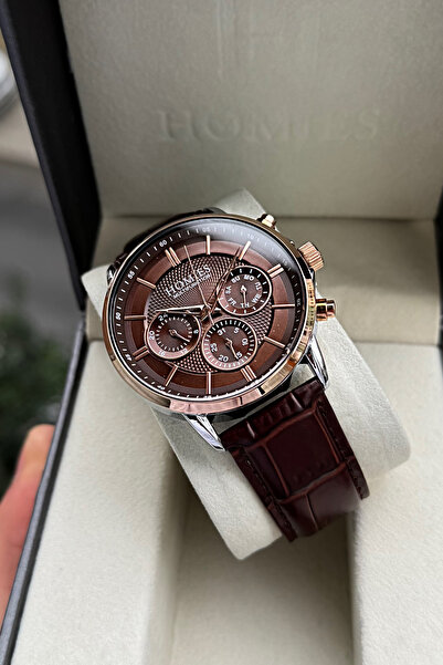 Homies ساعة يد رجالية هدية - مع صندوق، تعمل بجميع الوظائف، هدية سوار. هوم 845...