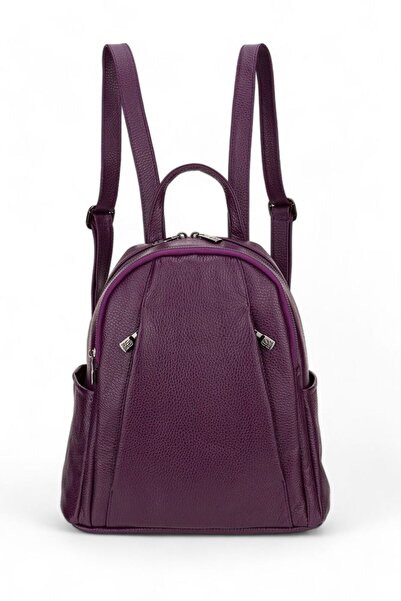 Bilik Deri Mor-Rölax Kadın Sırt Çantası BLM01 9550