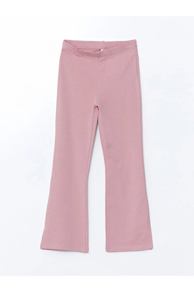 LC Waikiki Lcw Kids Girls Ecru Sweatshirt & Leggings - Crew Neck t t