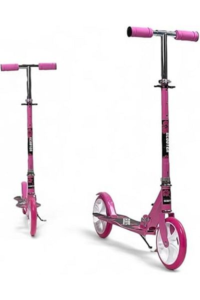 ALBADER Kick Scooter, Aluminum Scooter, Double Shock Absorption System, Manual Scooter For Kids