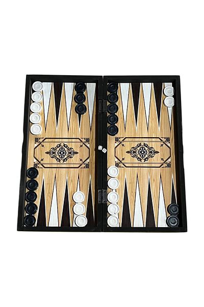 ESER Motif Coating Backgammon Medium Size 44 X 44 cm