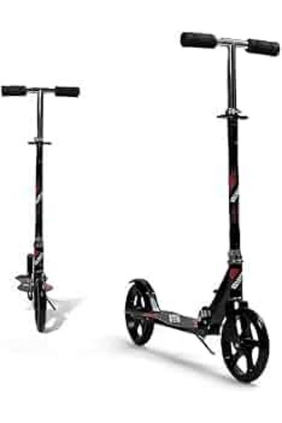 ALBADER Kick Scooter, Aluminum Scooter, Double Shock Absorption System, Manual Scooter For Kids