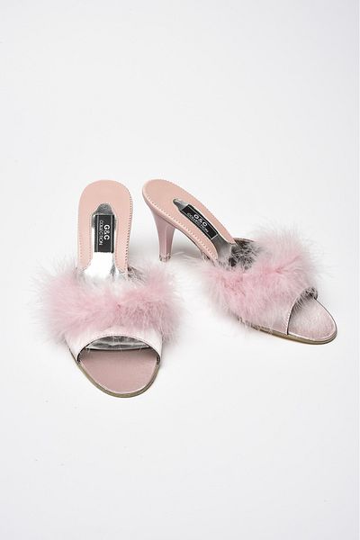 GC Gift & Dowry & Wedding Feather Slippers