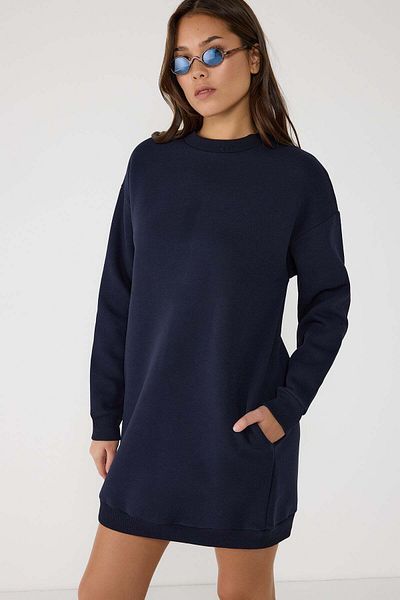 No Matter What Sweatshirtkleid-Tunika aus Baumwolle