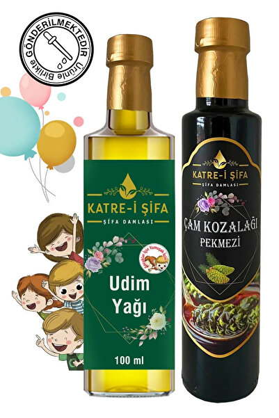 Katre-i Şifa Çocuklar Için Udim Yağı 100 ml Çam Kozalağı Pekmezi 340 gr