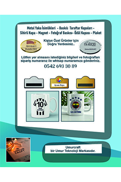 umurcraft Kişiye Özel Fotoğraf Baskılı Çakmak