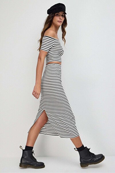 No Matter What Midi-Bleistiftrock