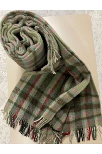 GENÇEV HOME COLLECTİONS Scotch Knee Pad - Tv Blanket - Sofa Shawl 160X220 Wool Blanket