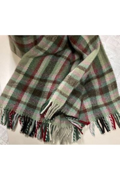 GENÇEV HOME COLLECTİONS Scotch Knee Pad - Tv Blanket - Sofa Shawl 160X220 Wool Blanket