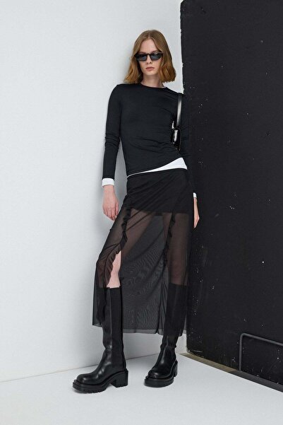 No Matter What Gefütterter Rüschenrock