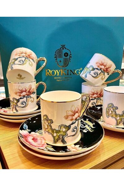 ROY KING LUCİANA 6'LI KAHVE FİNCAN
