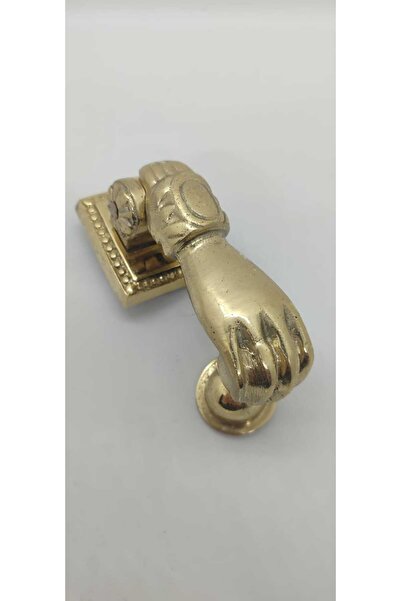 Kalender Döküm Pirinç El Kapı Tokmağı 10 cm