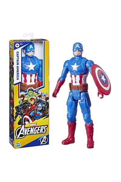 Hasbro Marvel Avengers Titan Hero Series Captain America Action Figure E7877