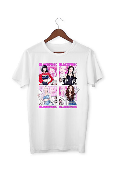 ALPŞAN TİCARET Blackpink majica - BLACKPINK T-shirt, popularna majica Boyoung...