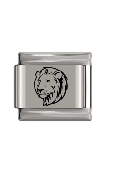 SiestaAccessories Italian Men's Bracelet Charm - Lion Model