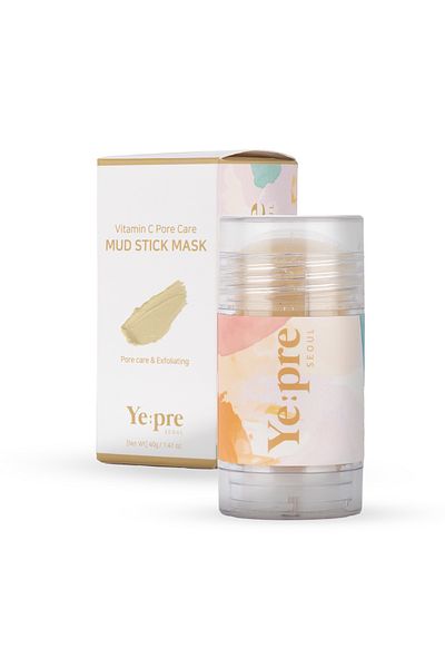 Ye:pre Vitamin C Pore Care Mud Stick Mask Pore Cleansing Soothing Clay Mask Korea 40g