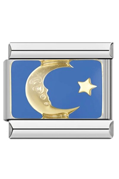 SiestaAccessories السماء تحت عنوان - سحر سوار القمر والنجمة الإيطالية