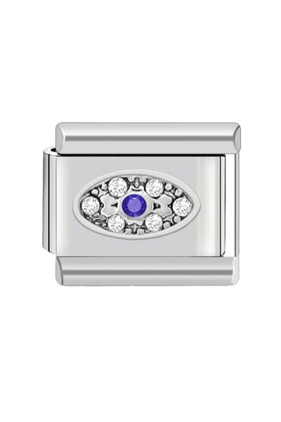 SiestaAccessories Italian Eye Patterned Bracelet Charm