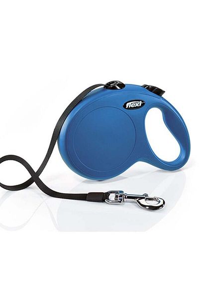 Flexi 5m Blue L New Classic Stripe Strap
