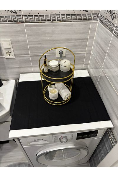 HALFART Black Duck Linen Waterproof and Dirty-Proof Washing Machine Cover - with Stylish Pattern Options