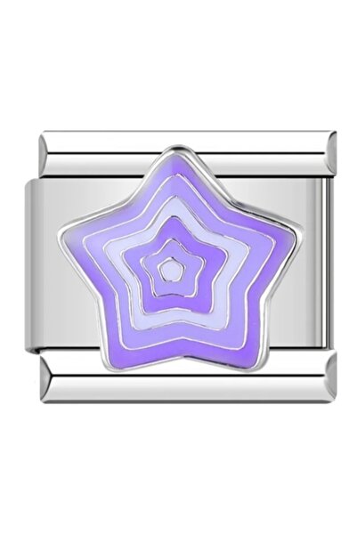 SiestaAccessories سحر سوار النجمة الأرجوانية الإيطالية