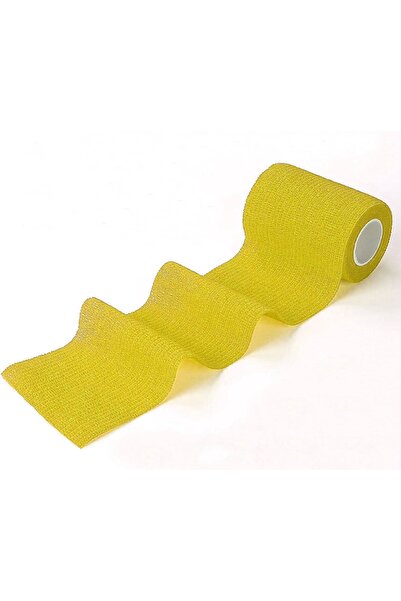 Boldy Koban Bandajı - Kendinden Yapışkanlı Bandaj - Coban Sargı Bilek 7.5cmx4.5 M. sarı