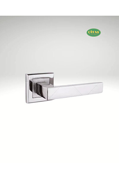 OPENDOOR Mercan Kare Model Rozetli Oda Kapı Kolu (ÖN-ARKA TAKIM)