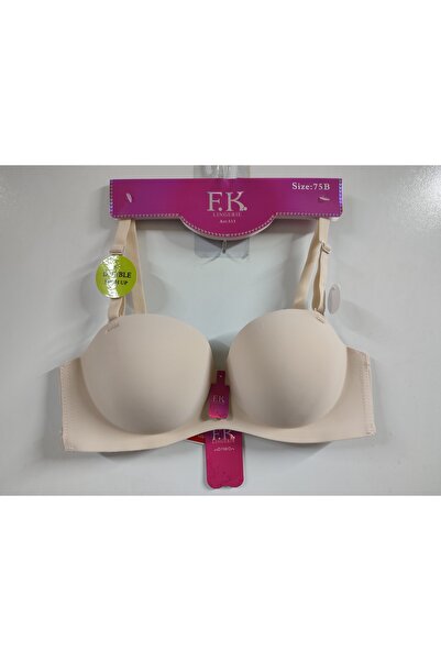 F.K Fk Strapless Laser Cut Double Support Bra Double Support Seamless Full Pa...