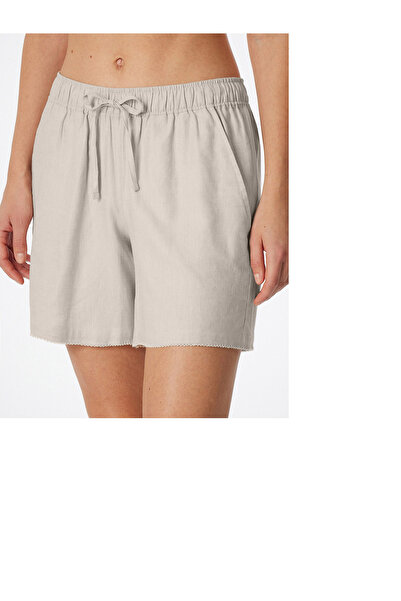 Schiesser Pyjamashorts Mix & Relax Web Sleepwear Schlafmode Schlafanzug