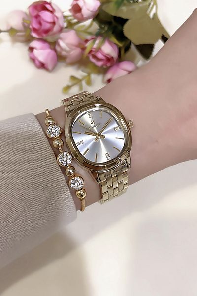 Homies Mother's Day Gift Women's Wrist Watch and Bracelet Dfnhmgnc3002