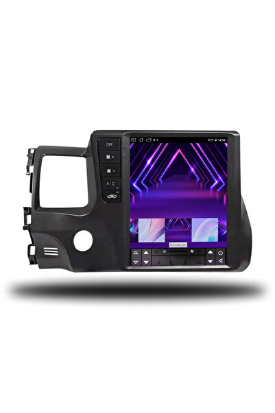 SNOOPER CAROS Honda Civic FD6 Tesla Uyumlu Android Multimedya 8GB RAM 128GB