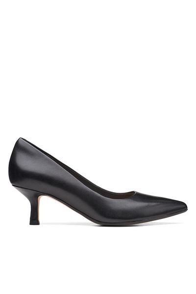 CLARKS Violet55 Rae Black Womens Formal Shoes