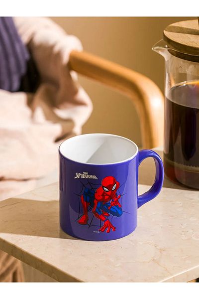 LC Waikiki Lcw Home Mixed Spiderman Printed Ceramic Mug 320 ml