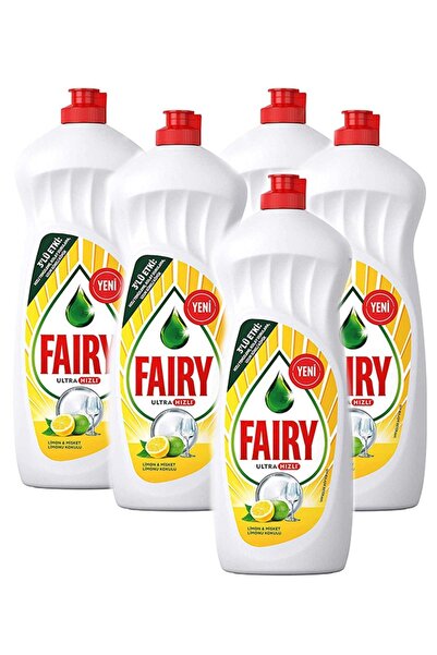 Fairy Siftaholsun Ultra Hızlı Limon & Misket Limonu Kokulu 650 Ml, 5 Adet