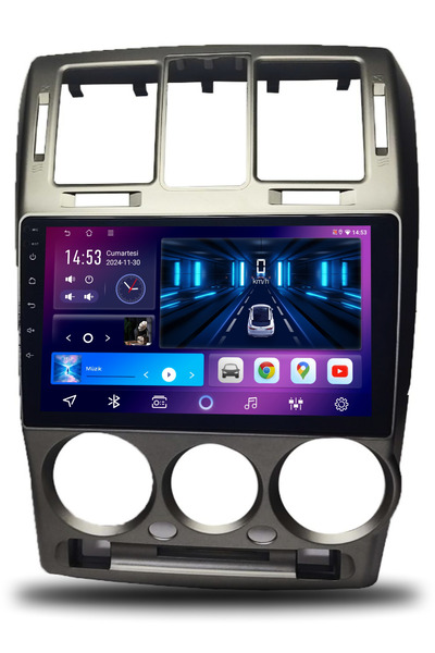 SNOOPER CAROS Hyundai Getz 2003-2011 Uyumlu Android Multimedya Büyük Çerçeveli 4GB RAM 32GB