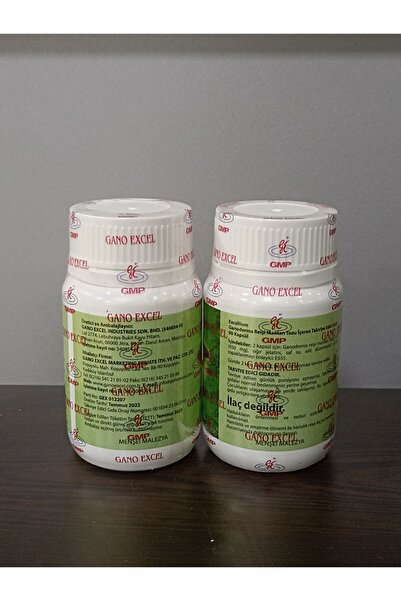GanoExcel Excellium Ganoderma Reishi Mantarı İçeren Takviye Edici Gıda 2 Kutu