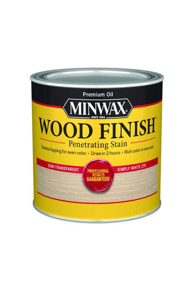 Minwax QT Simply WHT WD Finish