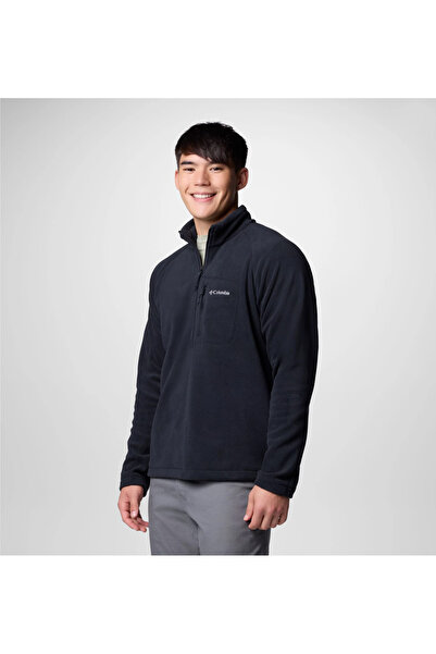 Columbia Fast Trek III Yarım Fermuarlı Erkek Polar Siyah XM6410-013