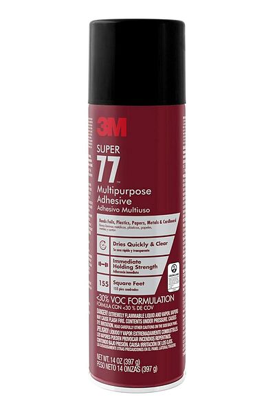 3M Super 77 Multipurpose Adhesive 14.6 oz.
