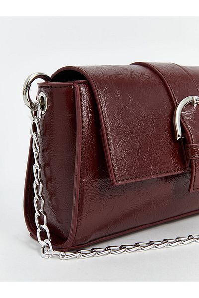 LC Waikiki Black Leather Look Women's Shoulder Bag